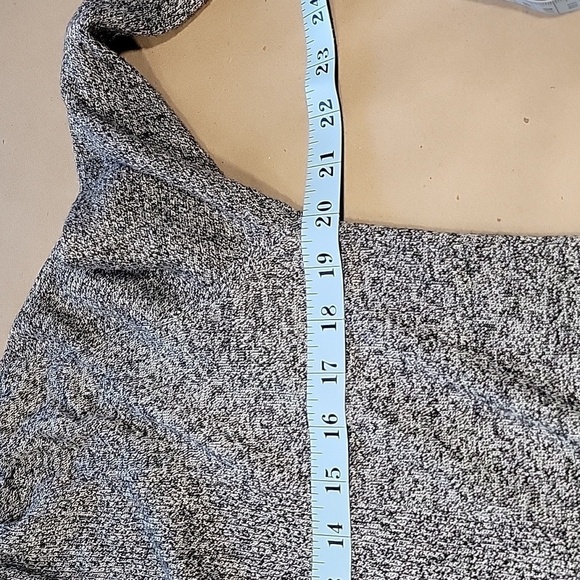 Apt. 9 Size M Marled Black & White (Gray) Lightweight Open Cardigan, EUC - Picture 8 of 12